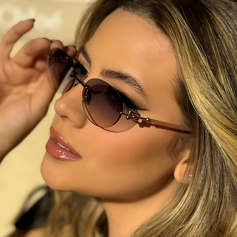 New Metal Frameless Oval Woman - Luxury Lifestyle Products review and price