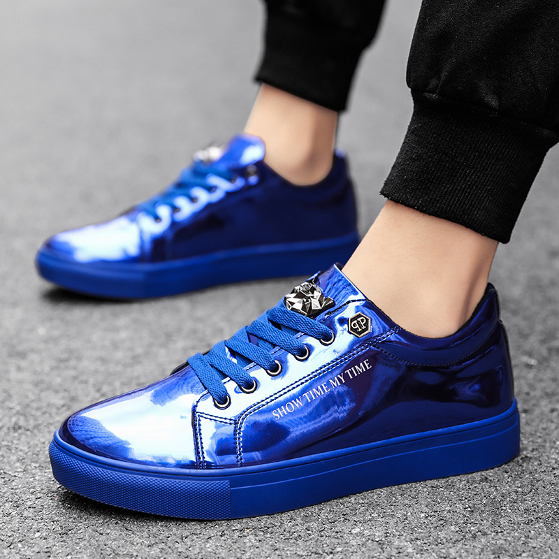 Luxury Men Casual Sneakers Blu - Luxury Lifestyle Us review and price