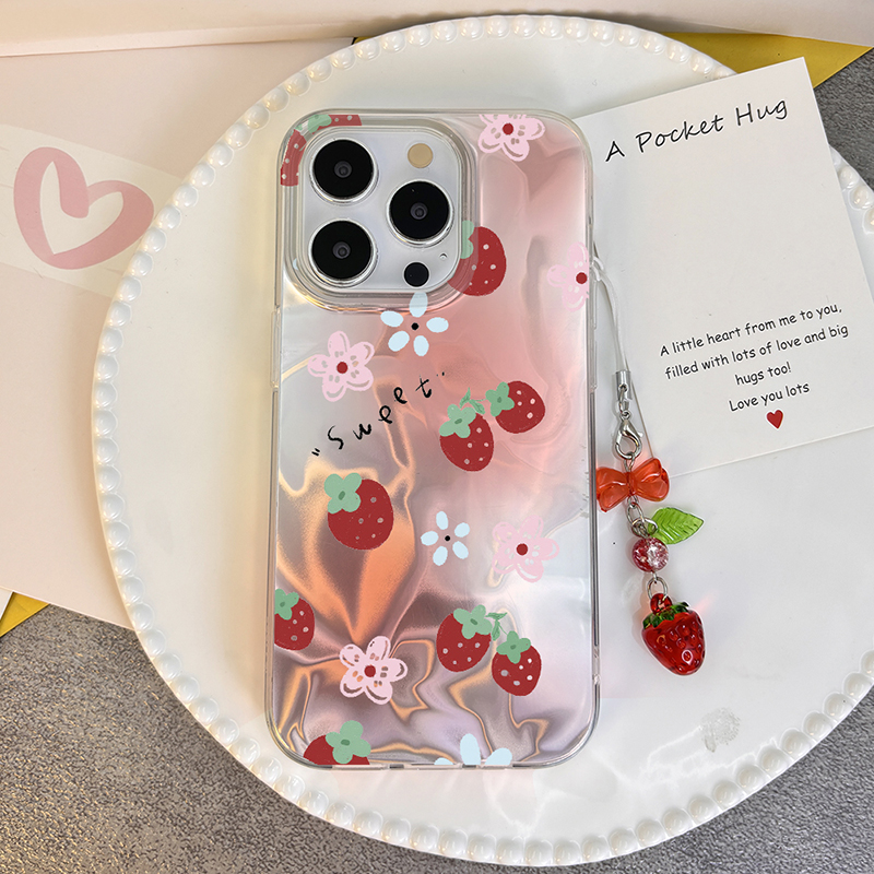 Bow Cherry Strawberry Case For - Vivo V40 review and price