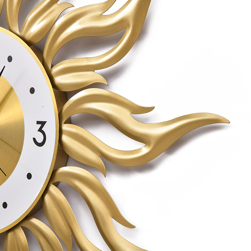 Nordic Gold Wall Clock Living  - Luxury Lifestyle Us review and price