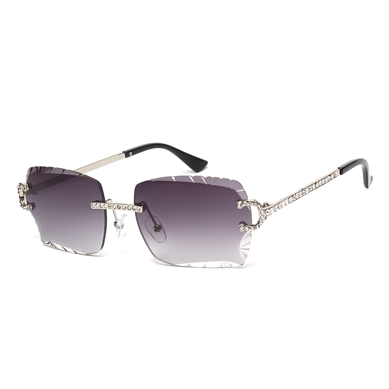 Fashion Rimless Square Sunglas - Luxury Lifestyle Products review and price